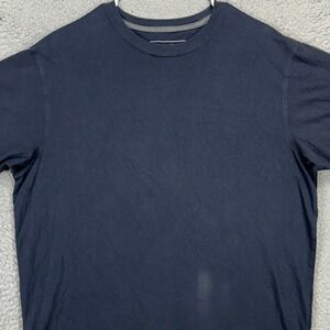 Eddie Bauer Men Tee T-Shirt Large Gray Legend Wash Short Sleeve Cotton Crew Neck